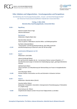 info - Universit&auml;t Wien