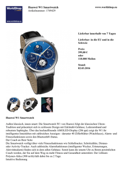 Huawei W1 Smartwatch