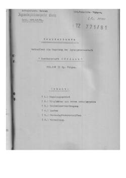 Bescheid 827/1943 der Agrarbehörde Villach