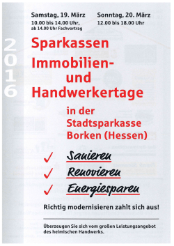 Immobilien - Stadtsparkasse Borken