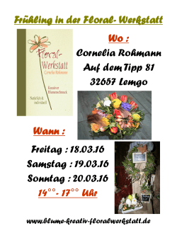 anklicken - Floralwerkstatt Cornelia Rohmann