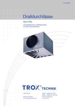 Dralldurchl&auml;sse