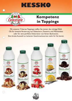 Toppings - Kessko & Comp. GmbH & Co KG