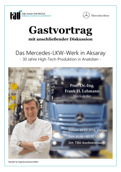 Das Mercedes-LKW-Werk in Aksaray