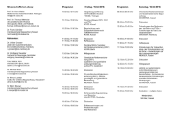 Veranstaltungsflyer - Curriculum unfallchirurgisch