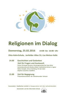 Religionen im Dialog