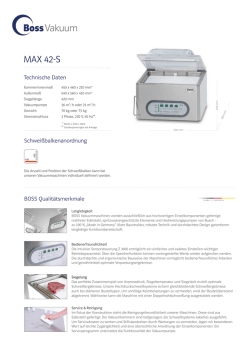 Vakuummaschine MAX 42 S