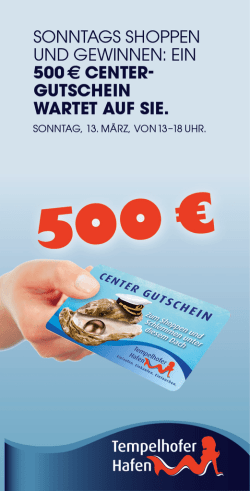 Gutschein-Flyer als PDF-Download