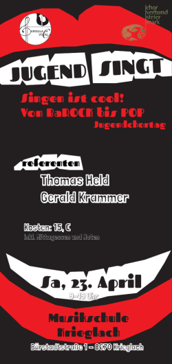 Jugend - Chorverband Steiermark