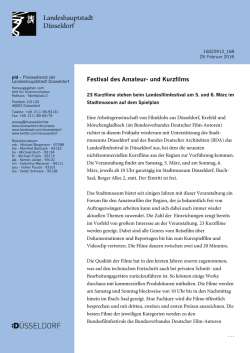Festival des Amateur- und Kurzfilms