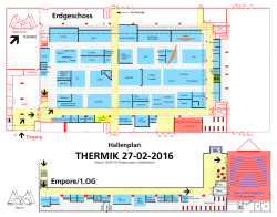 Hallenplan - bei Kalle Schupp