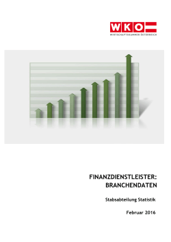 Finanzdienstleister - Wirtschaftskammer Österreich