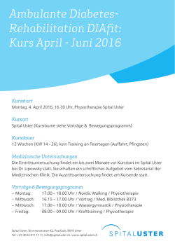 Juni 2016 - Spital Uster