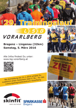 Flyer LSG Vorarlberg