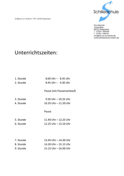 - Schillerschule Kirrlach