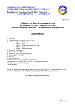 HSG WBW - Prenzlauer Weg 16