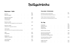 Hei&szlig;getr&auml;nke