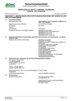 Hydrocarbons, C6-C7, n-alkanes, isoalkanes, cyclics, <5% n