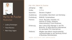Setkarte Martin Puscher  - Martin W. Puscher Business