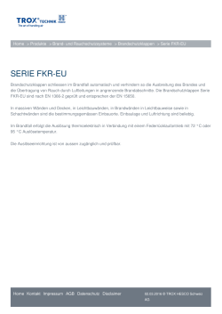 serie fkr-eu - TROX HESCO Schweiz AG