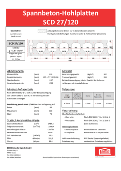 ECHO SCD 27_120 - ECHO Betonfertigteile