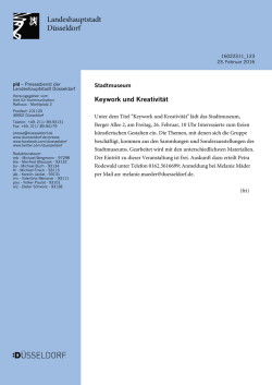 Keywork und Kreativität