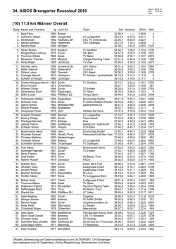 34. ASICS Bremgarter Reusslauf 2016 (10) 11.0 km