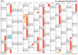Jahreskalender - PDF