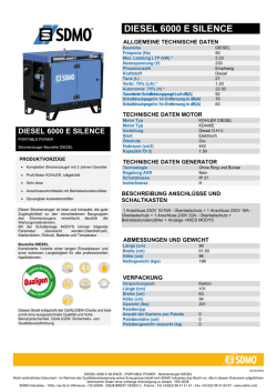 diesel 6000 e silence