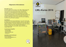 LWL-Kurse 2016