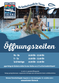 DIN A3 - Watzmann Therme