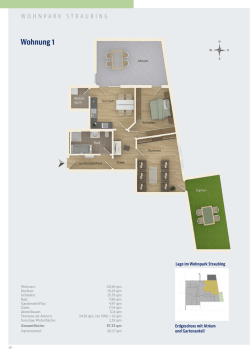 Wohnung 1 - Wohnpark Straubing