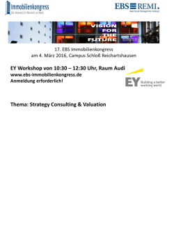 EY - 17. EBS Immobilienkongress