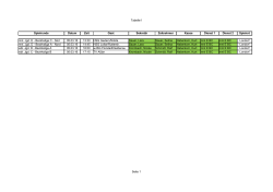 Wochen-Dienstplan