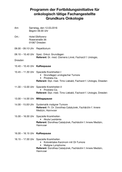 Programm der Fortbildungsinitiative für