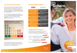 Inneres - CDU-Gemeindeverband Nieder-Olm