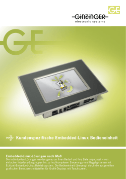 Bedieneinheit Ginzinger pdf - GINZINGER electronic systems
