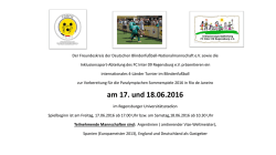 am 17. und 18.06.2016