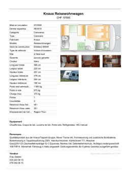 Eifelland Reisewohnwagen