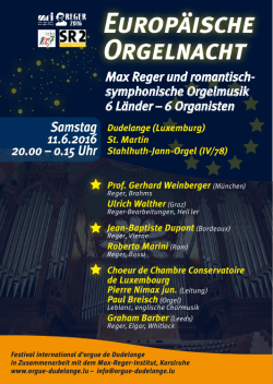 Europäische Orgelnacht