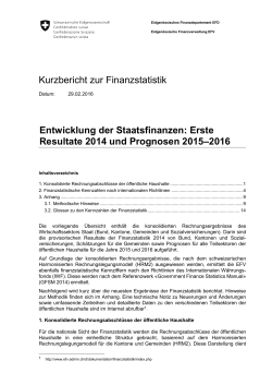 Kurzbericht - Der Bundesrat admin.ch