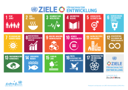 Poster A3 - Ziele für Nachhaltige Entwicklung