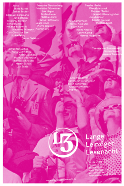 Programmflyer 2016