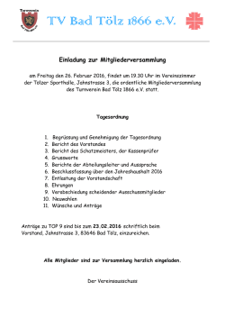 Einladung-Tagesordnung 26 02 2016