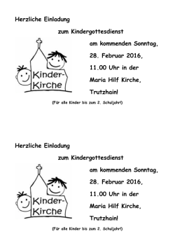 Herzliche Einladung, Kiki 02, 2016