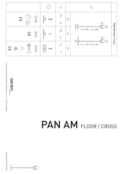 Mounting instruction Pan Am Floor Lamp