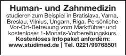 Human- und Zahnmedizin