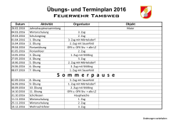 Terminplan 2016 - Freiwillige Feuerwehr Tamsweg