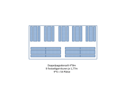 Doppelpagodenzelt 4*8m 9 Festzeltgarnituren