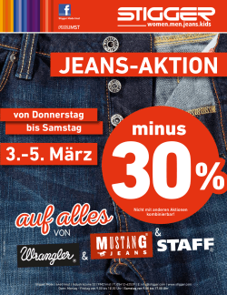 jeans-aktion - Stigger Mode